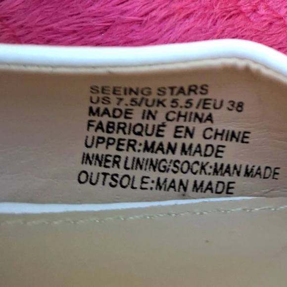 White  open back mule, jeweled strap, size 7.5 us, excellent used condition - Picture 6 of 6